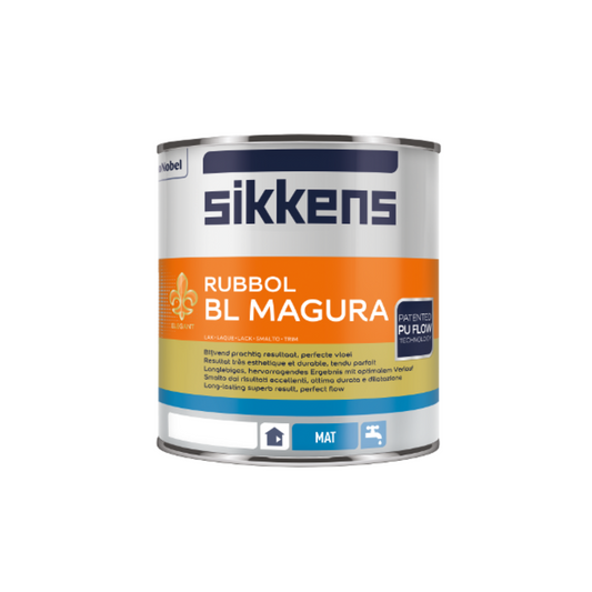 SIKKENS RUBBOL BL MAGURA - Smalto all’acqua opaco