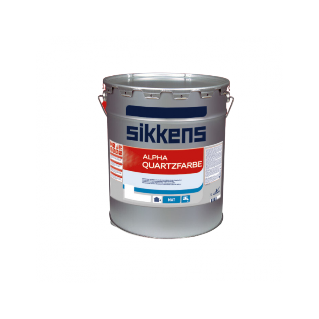 SIKKENS ALPHA QUARTZFARBE - Pittura murale al quarzo da esterno