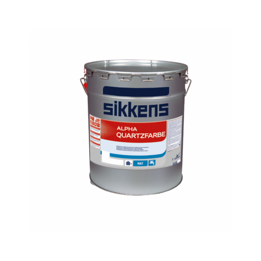 SIKKENS ALPHA QUARTZFARBE - Pittura murale al quarzo da esterno